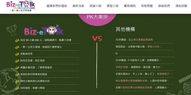 線上英文｜BizeTalk評價與實際上課心得，一對一高CP值輕鬆學英文8