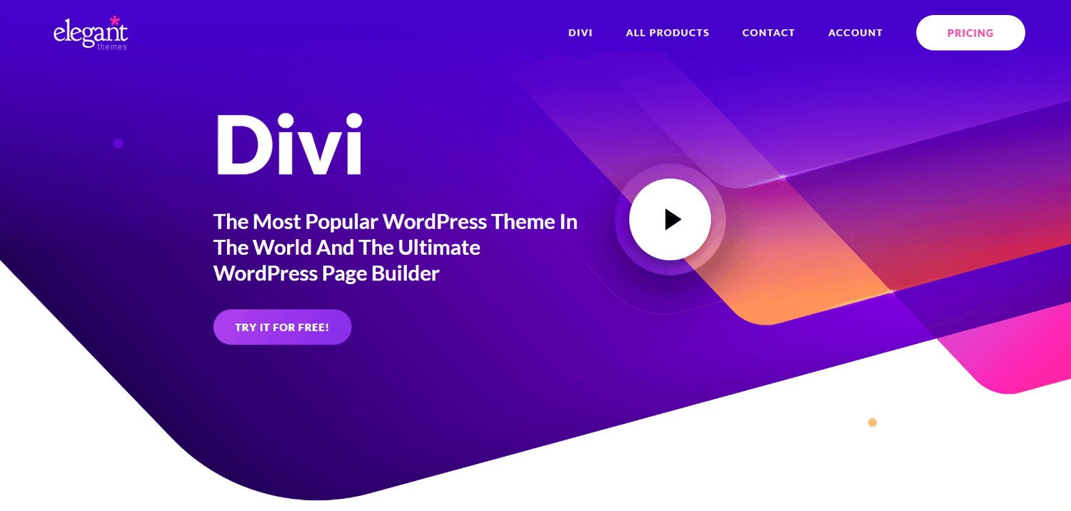 WordPress架站教學｜10款付費WordPress佈景主題推薦-divi