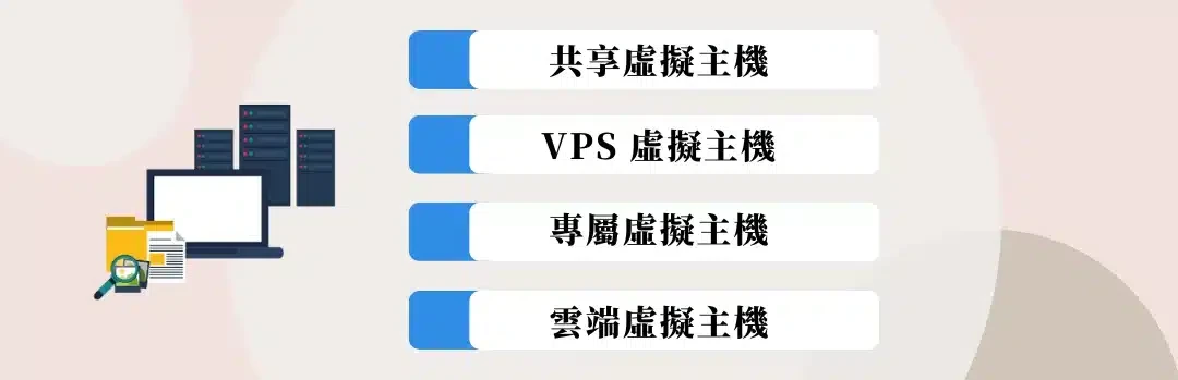 虛擬主機有哪些種類？